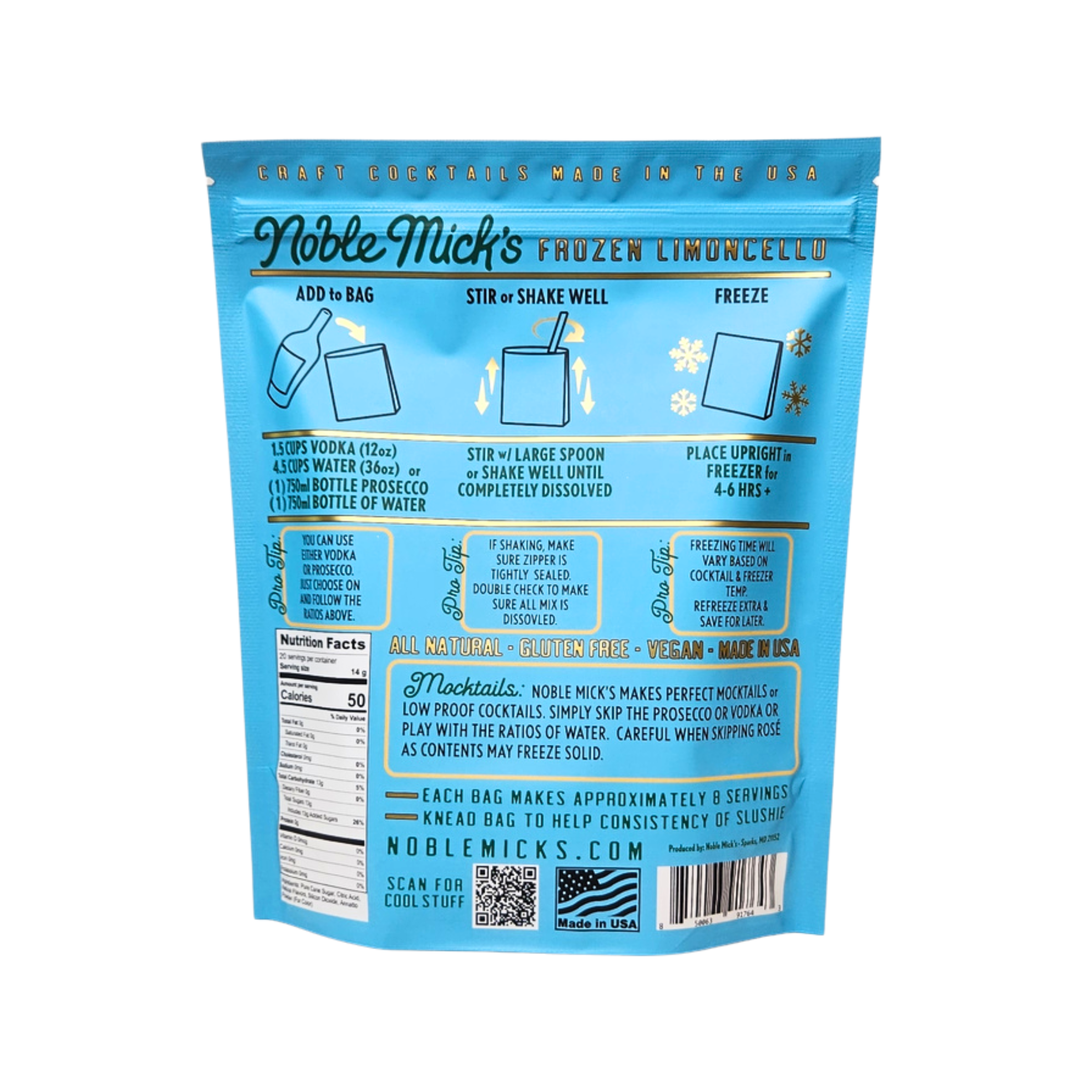 Limoncello Frozen Cocktail Mix
