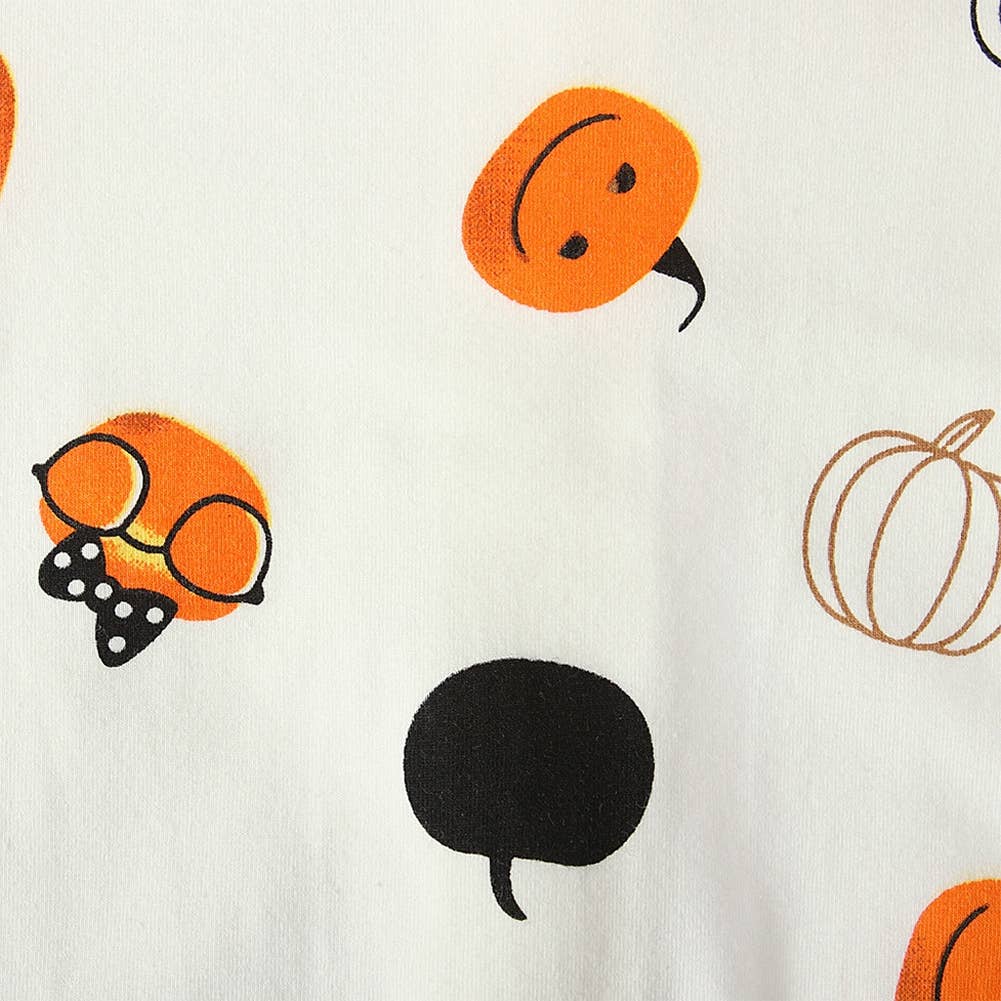 Little Witch Pumpkin Baby Romper