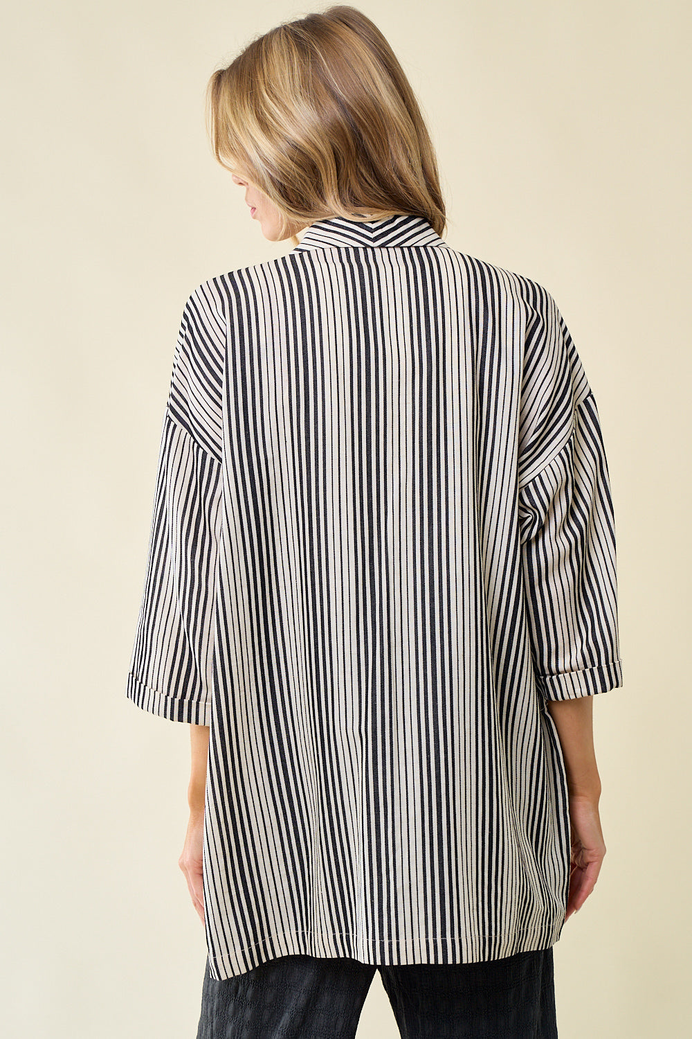 Linen Stripe Jacket