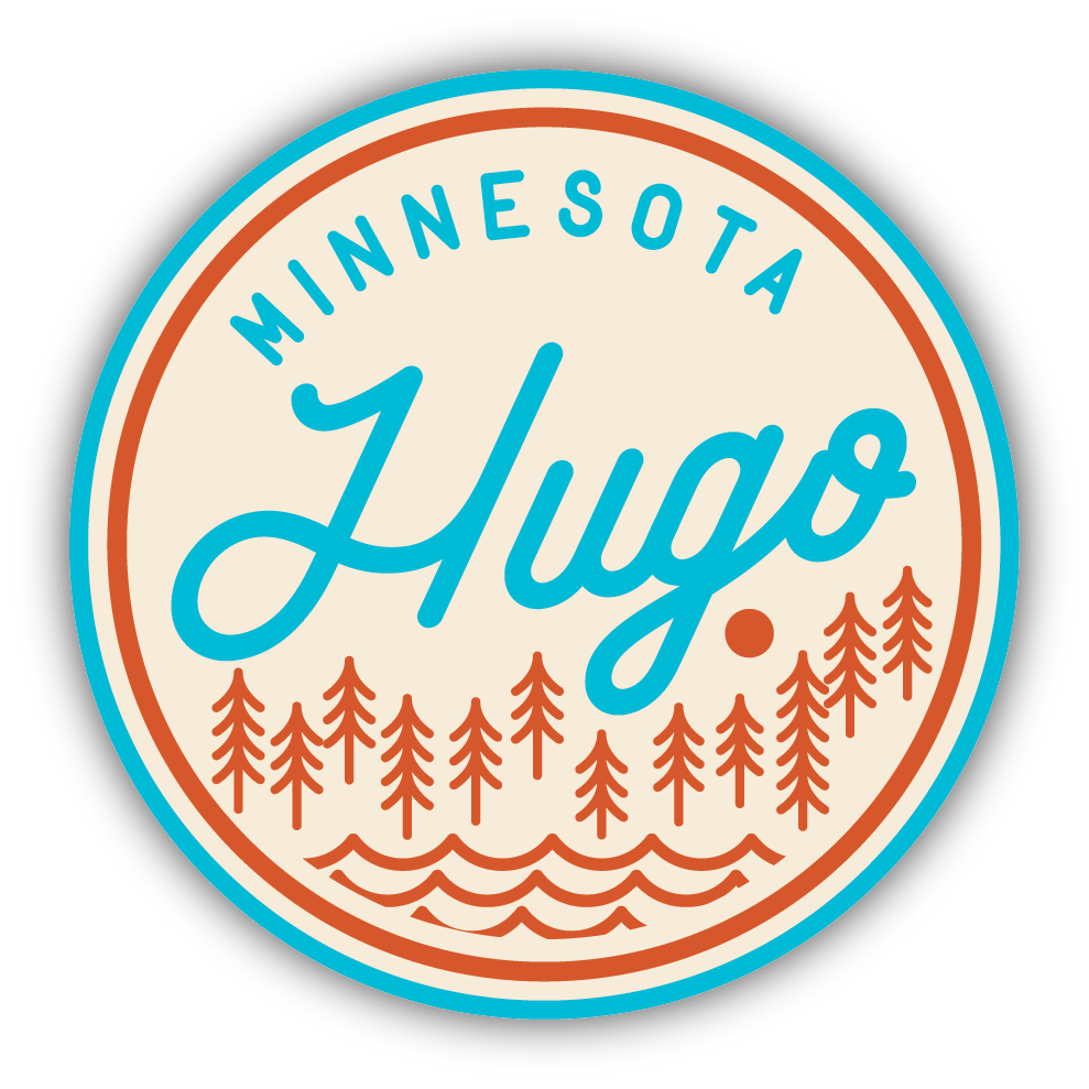 Minnesota City Trees & Water Sticker
