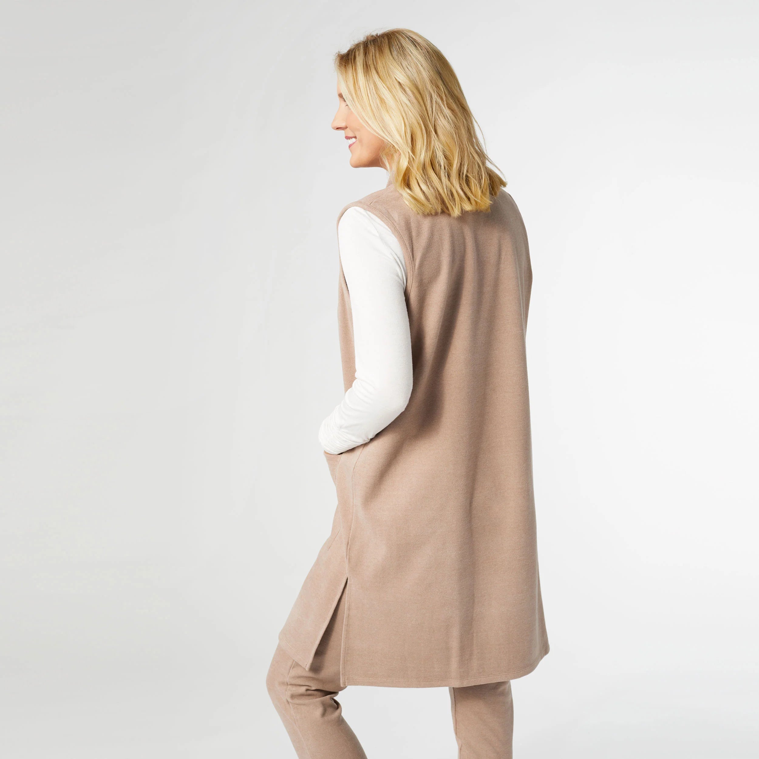 Weekend Brushed Pocket Vest