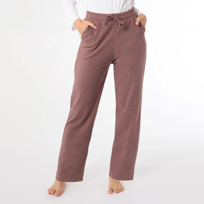 Weekend Brushed Wide Leg Lounge Pant