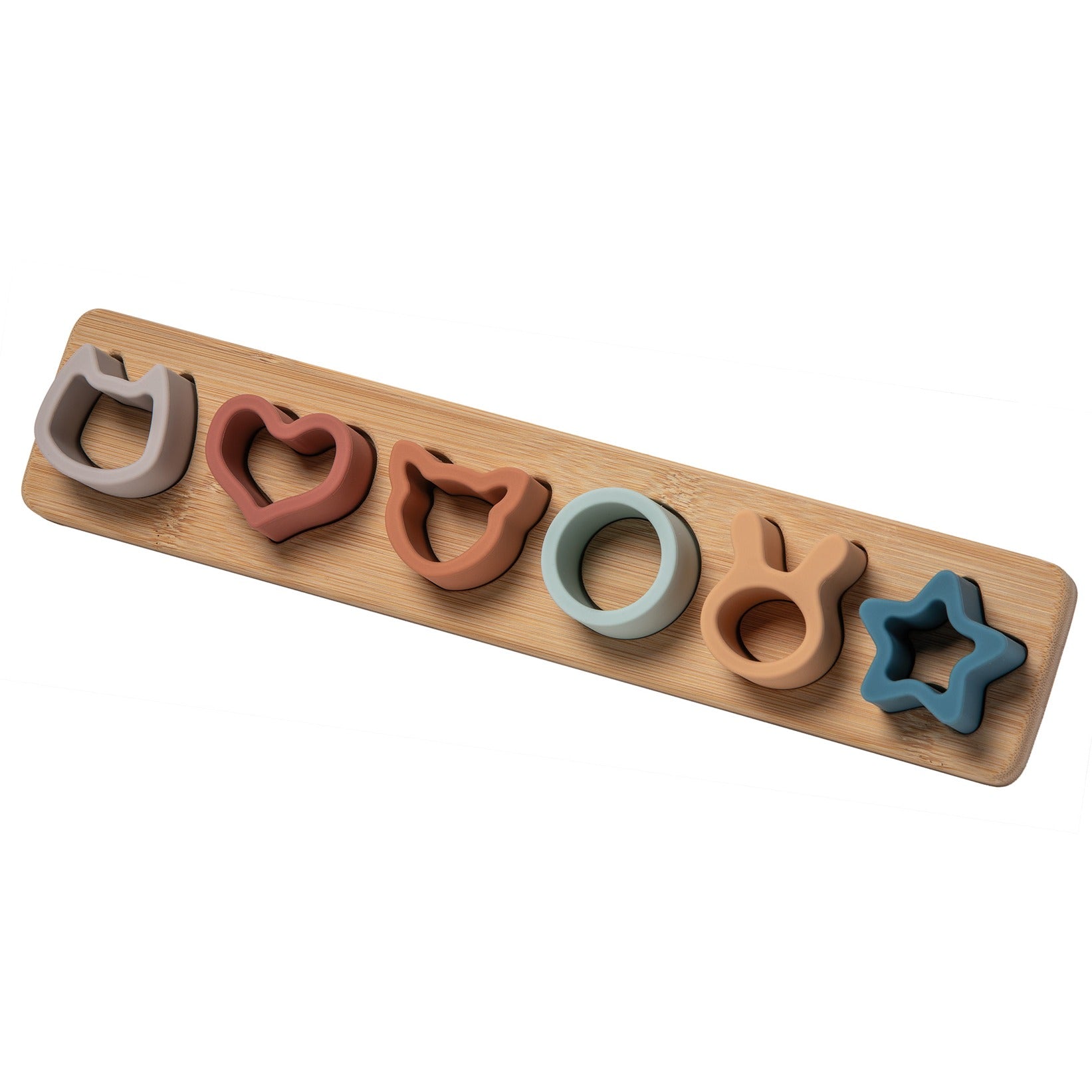 Simply Silicone Bamboo Sorter Puzzle