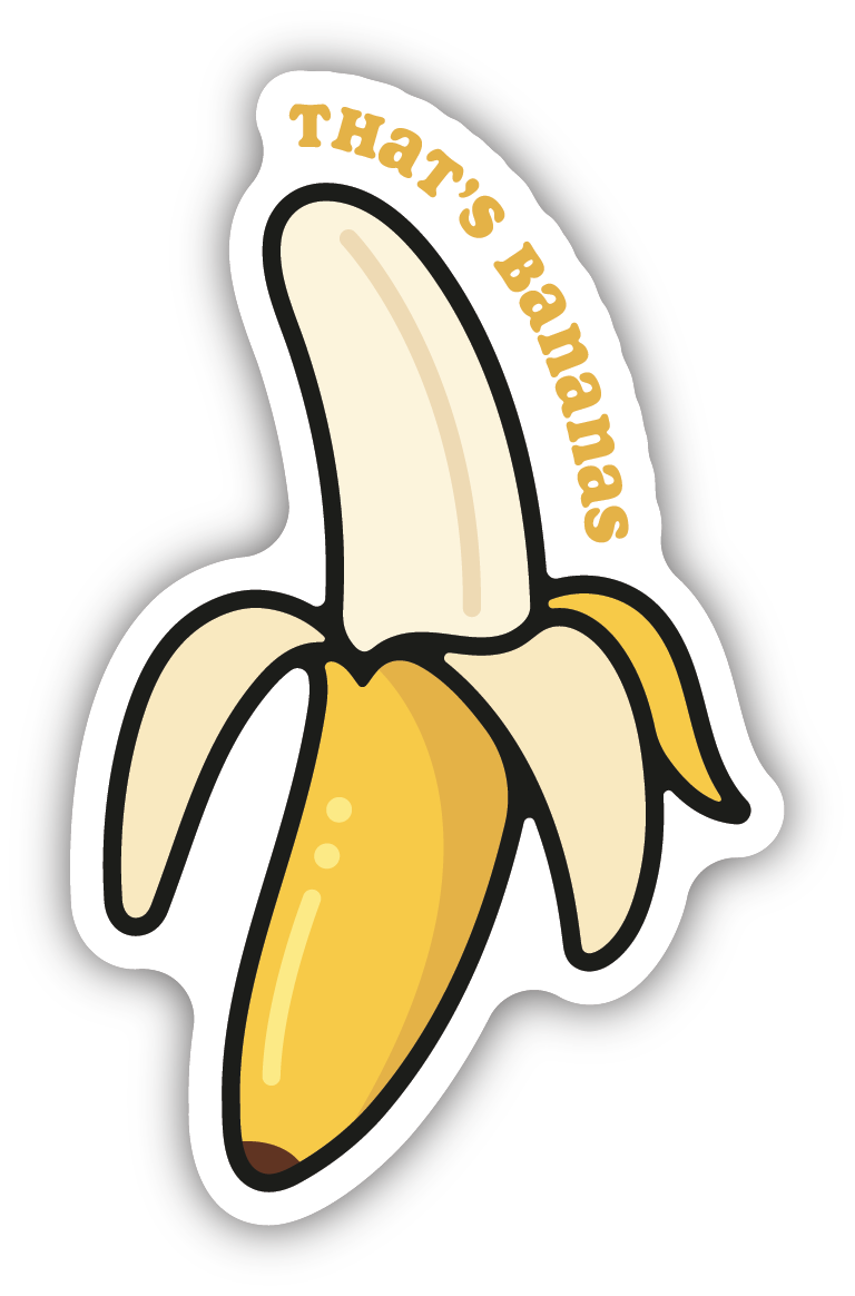 That's Bananas Sticker