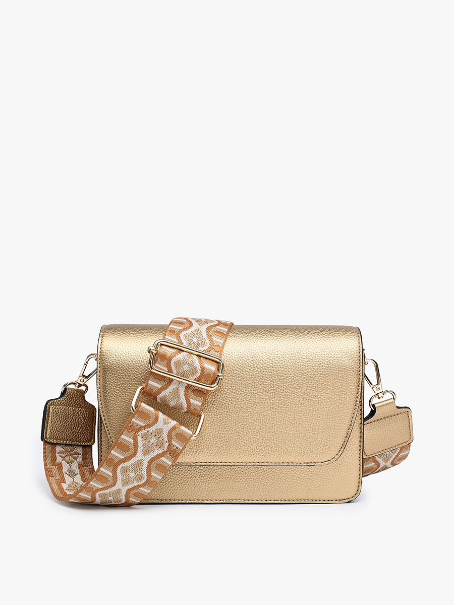 Noah Flapover Crossbody w/ Guitar Strap