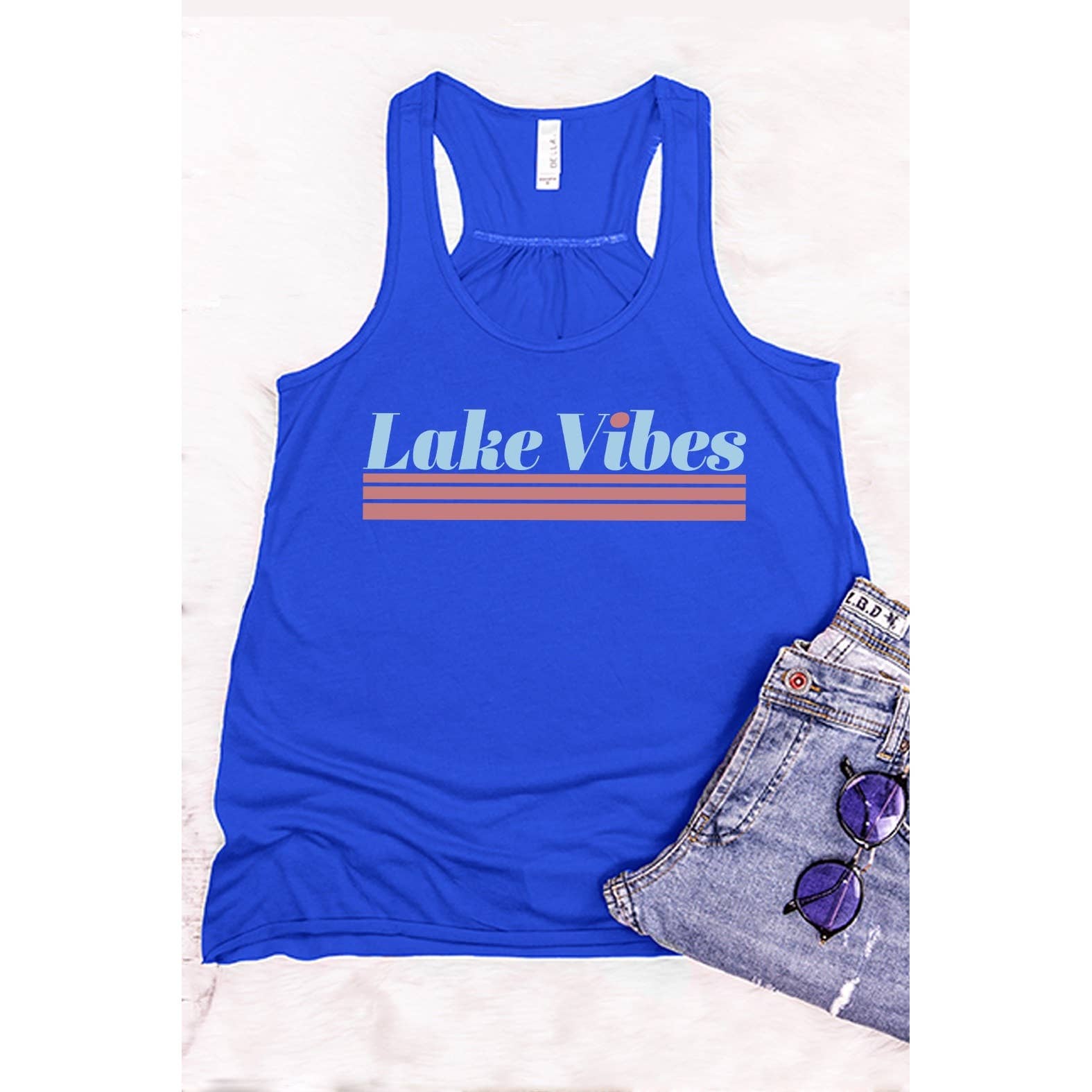 Lake Vibes Flowy Tank