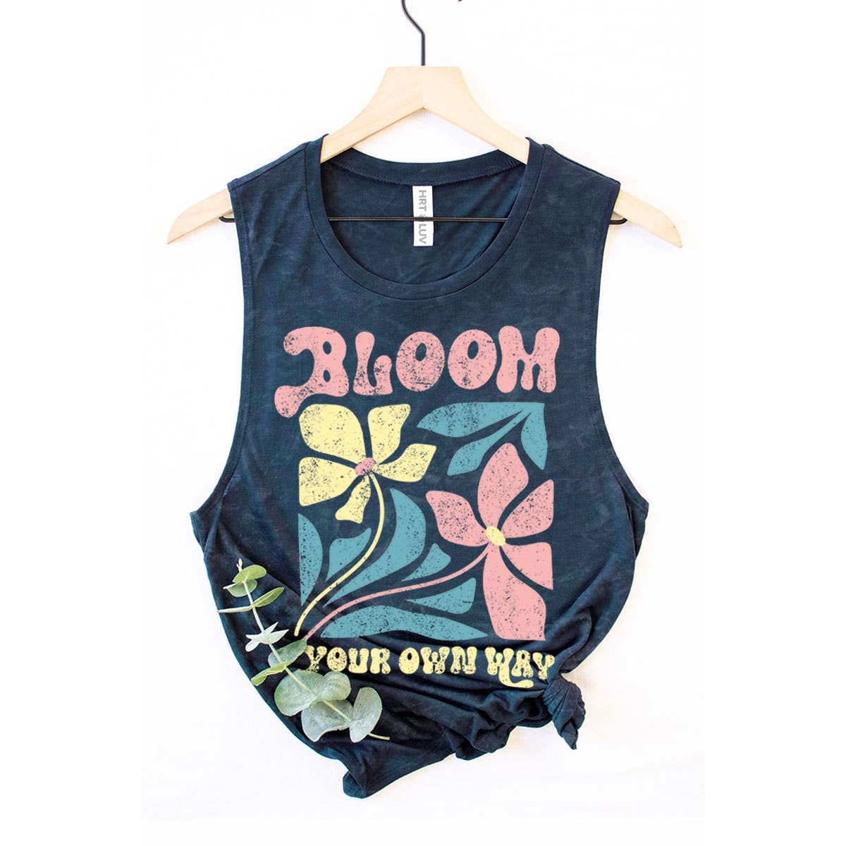 Bloom Your Own Way Mineral Tank Top