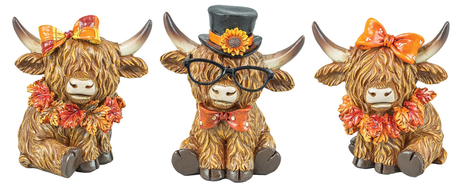 Autumn Harvest Highland Cow