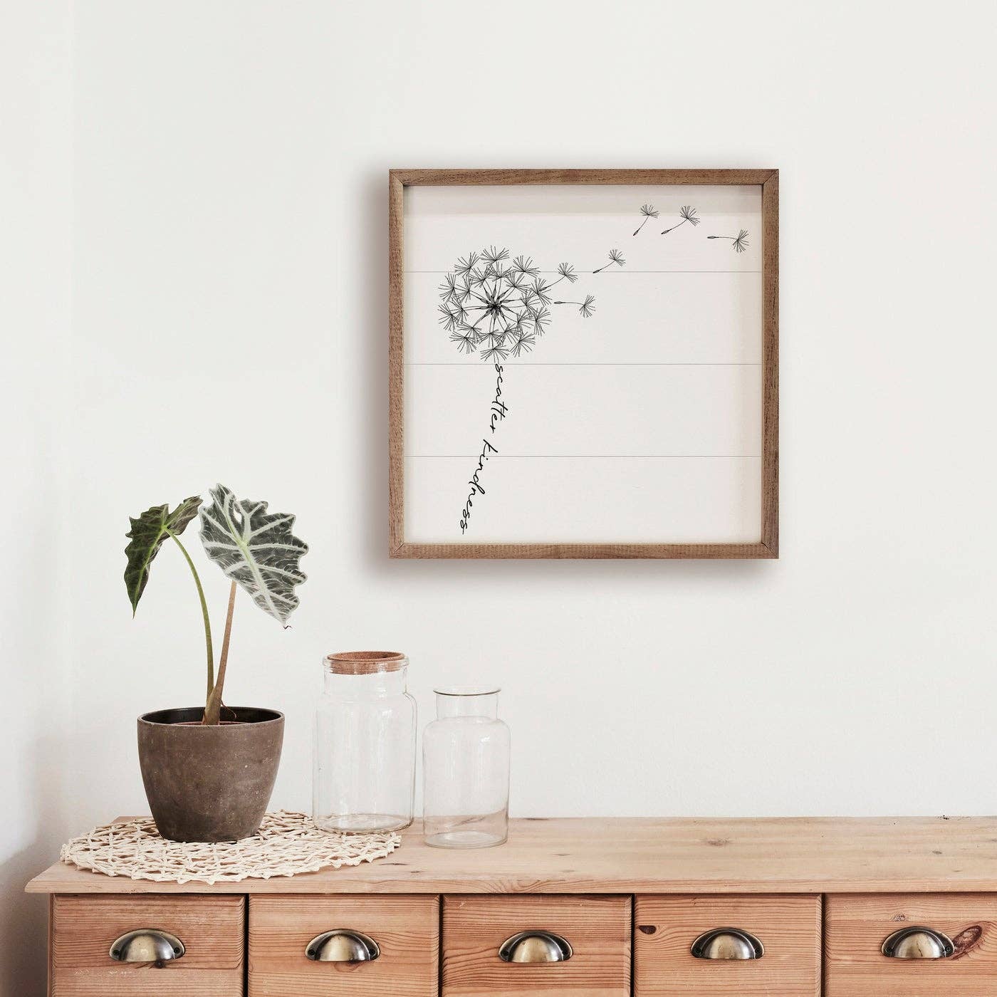 Scatter Kindness Dandelion Sign