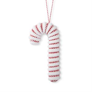 Wool Candy Cane Ornament