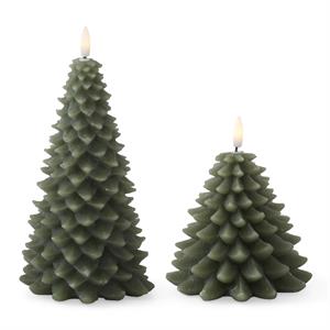 Christmas Tree Wax LED Candles