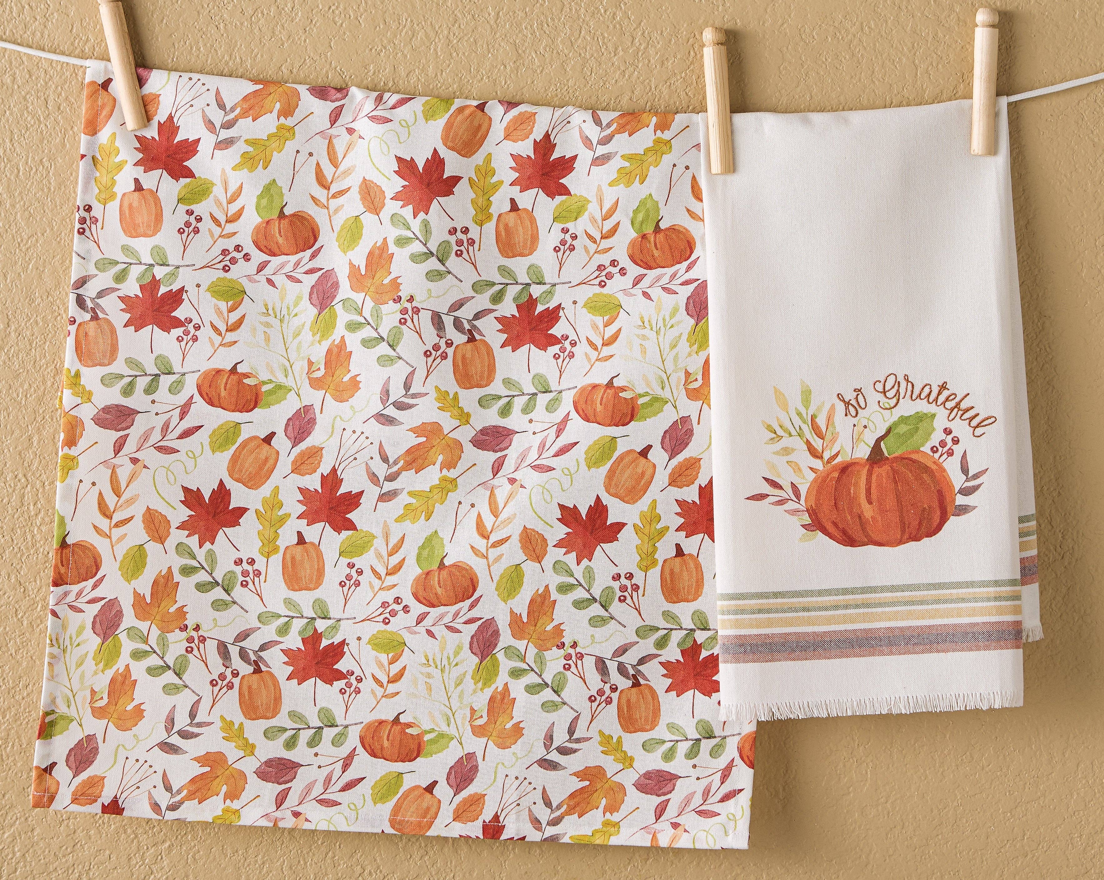 Grateful Harvest Dishtowel