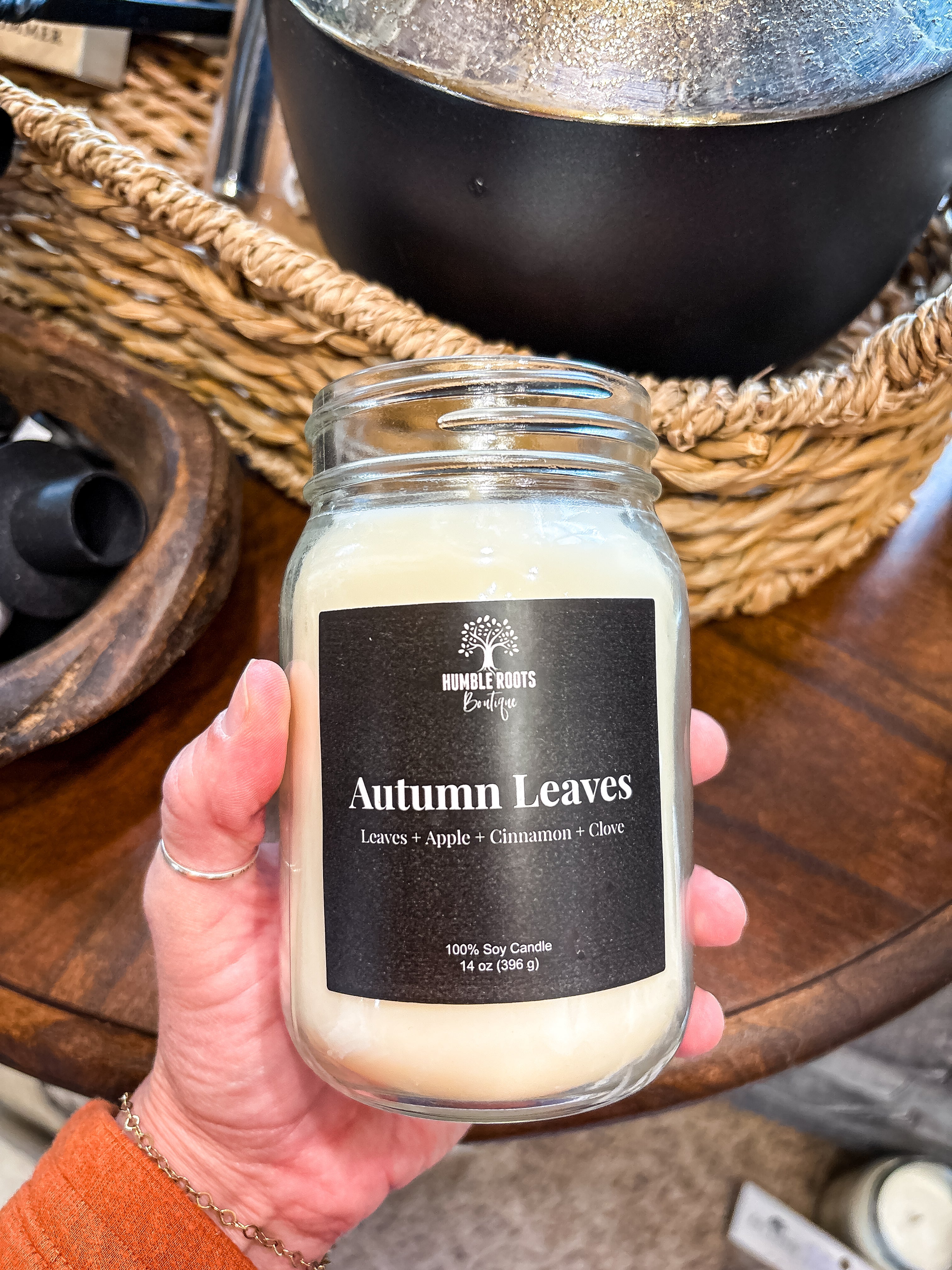 Autumn Leaves Soy Candle
