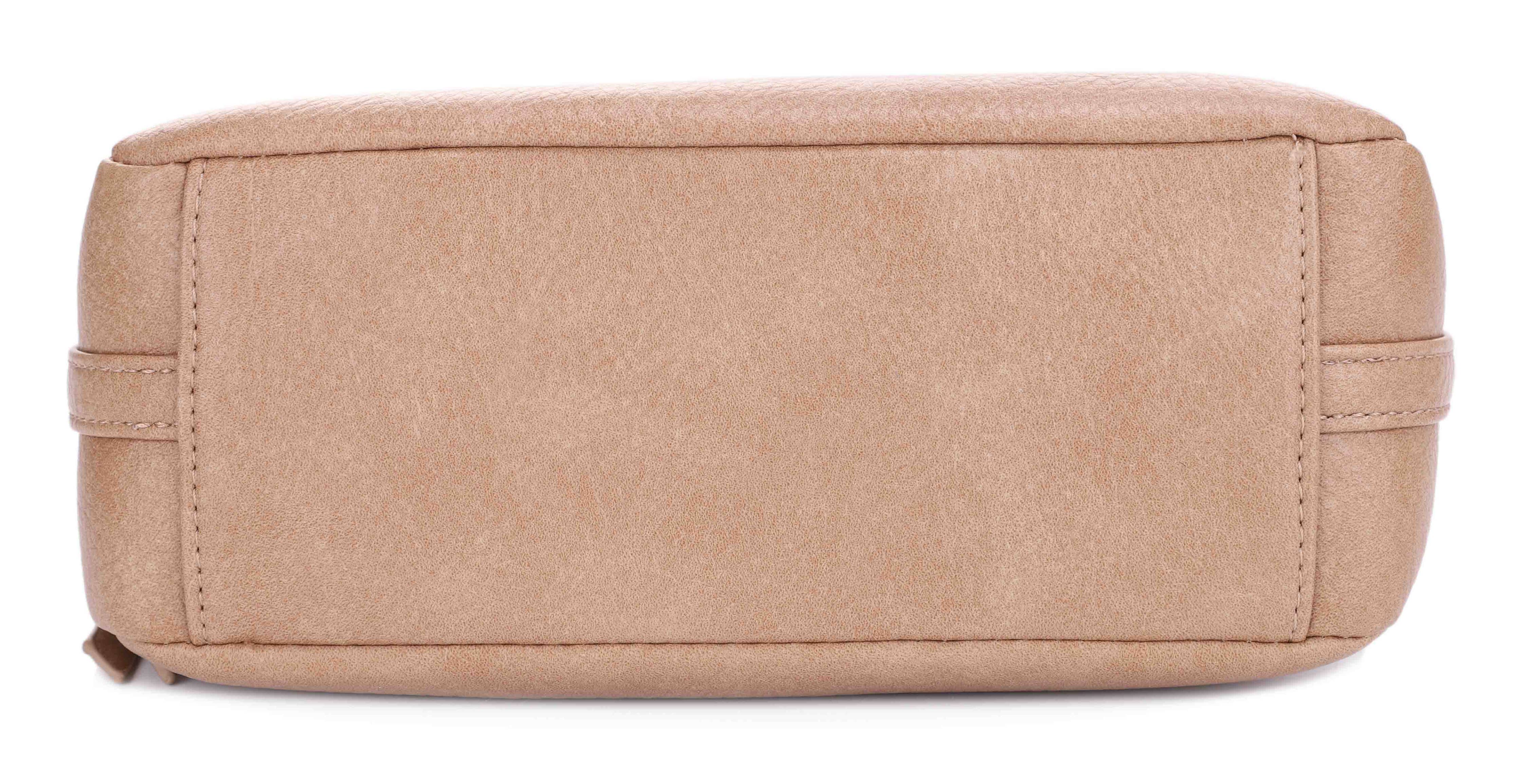 Mila 3 Compartment Crossbody Bag