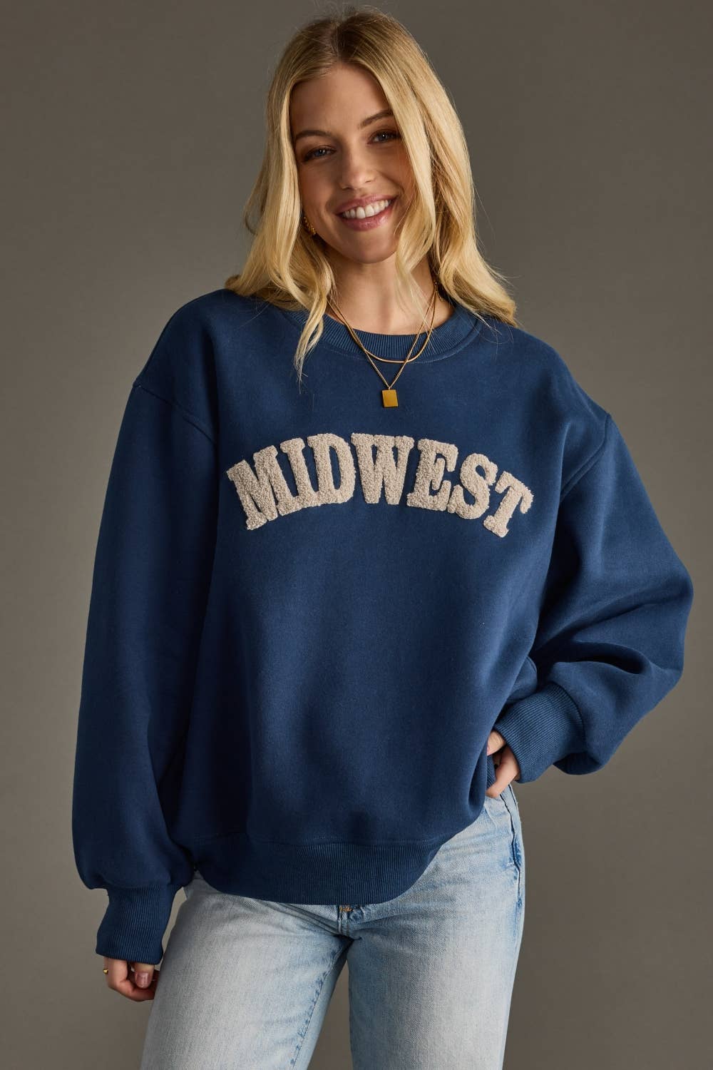 Dark Blue Midwest Sweatshirt