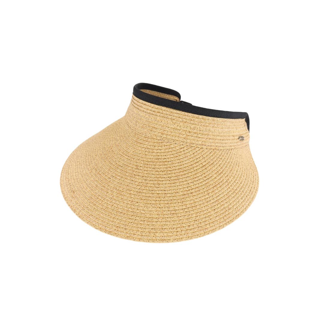 Adjustable Straw C.C Sun Visor