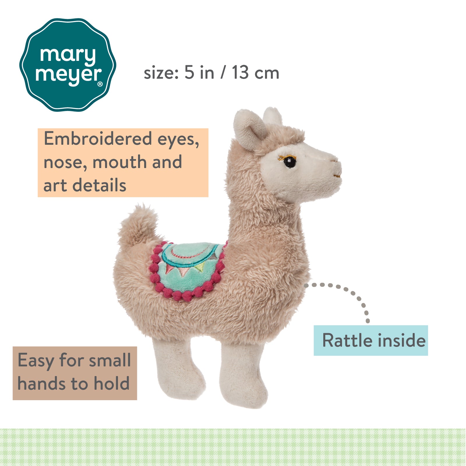 Lily Llama Rattle