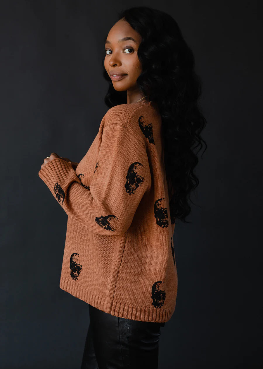 Salem Skull Sweater