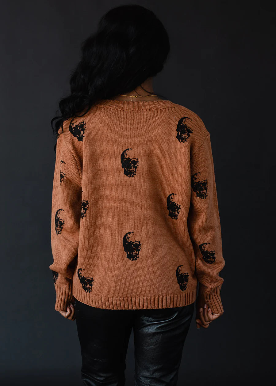 Salem Skull Sweater