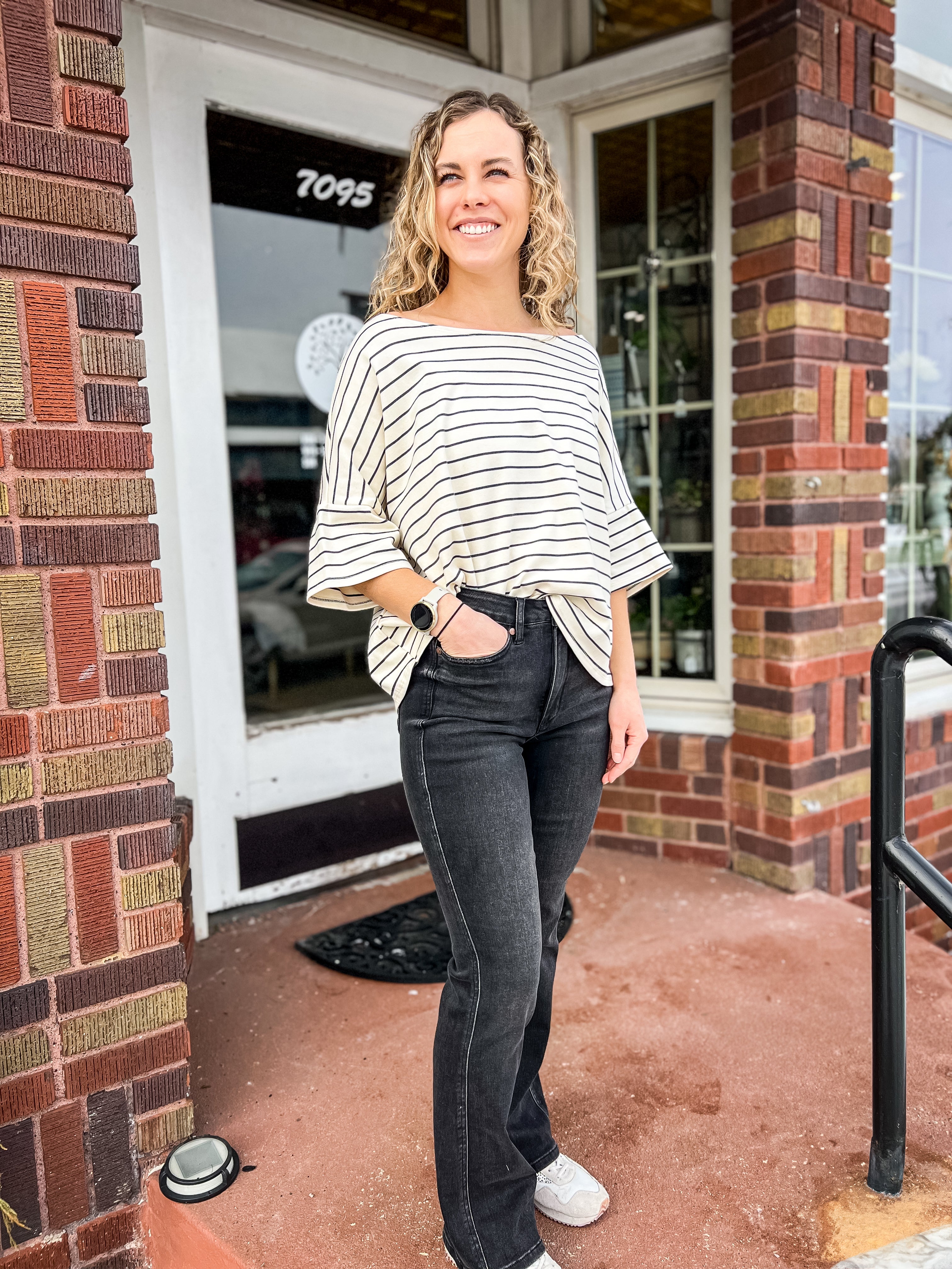 Shelly Black Tummy Control Judy Blue Jeans
