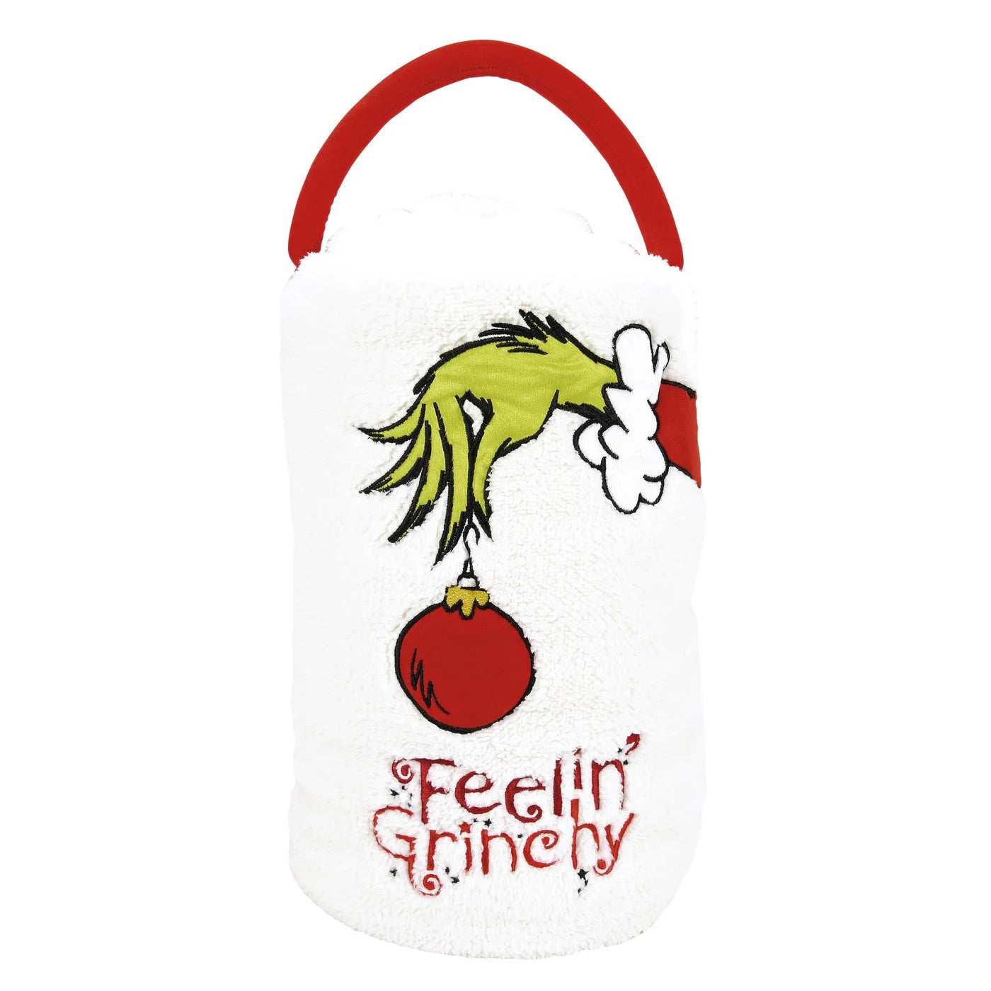 Feelin' Grinchy Throw Blanket
