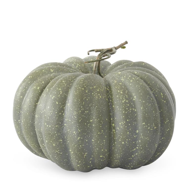 Green & Yellow Speckled Pumpkin