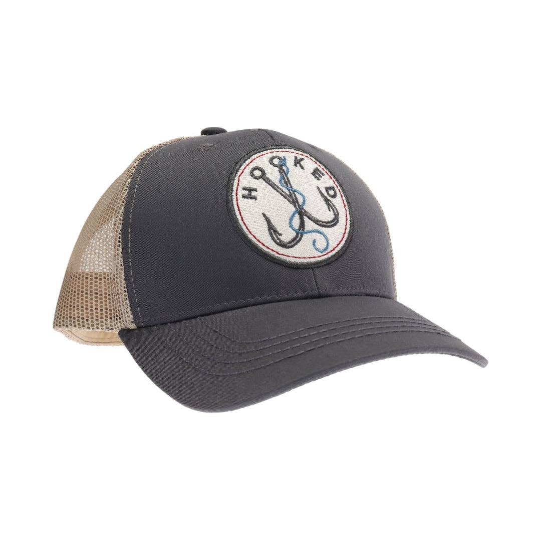 Hooked Unisex Embroidered Patch C.C Baseball Hat