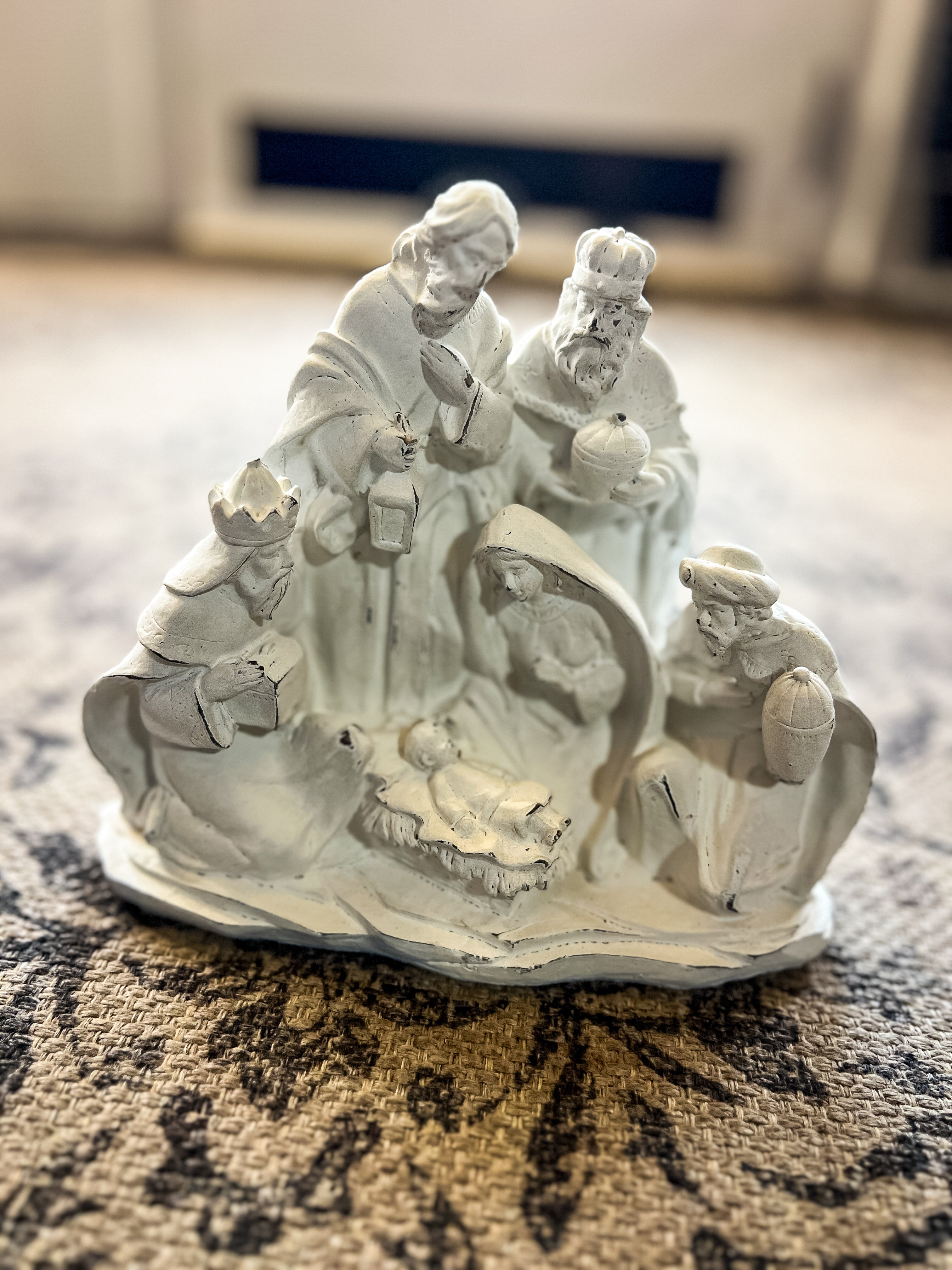 Distressed Holy Family & Wisemen