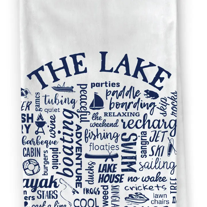 The Lake Dish Towel