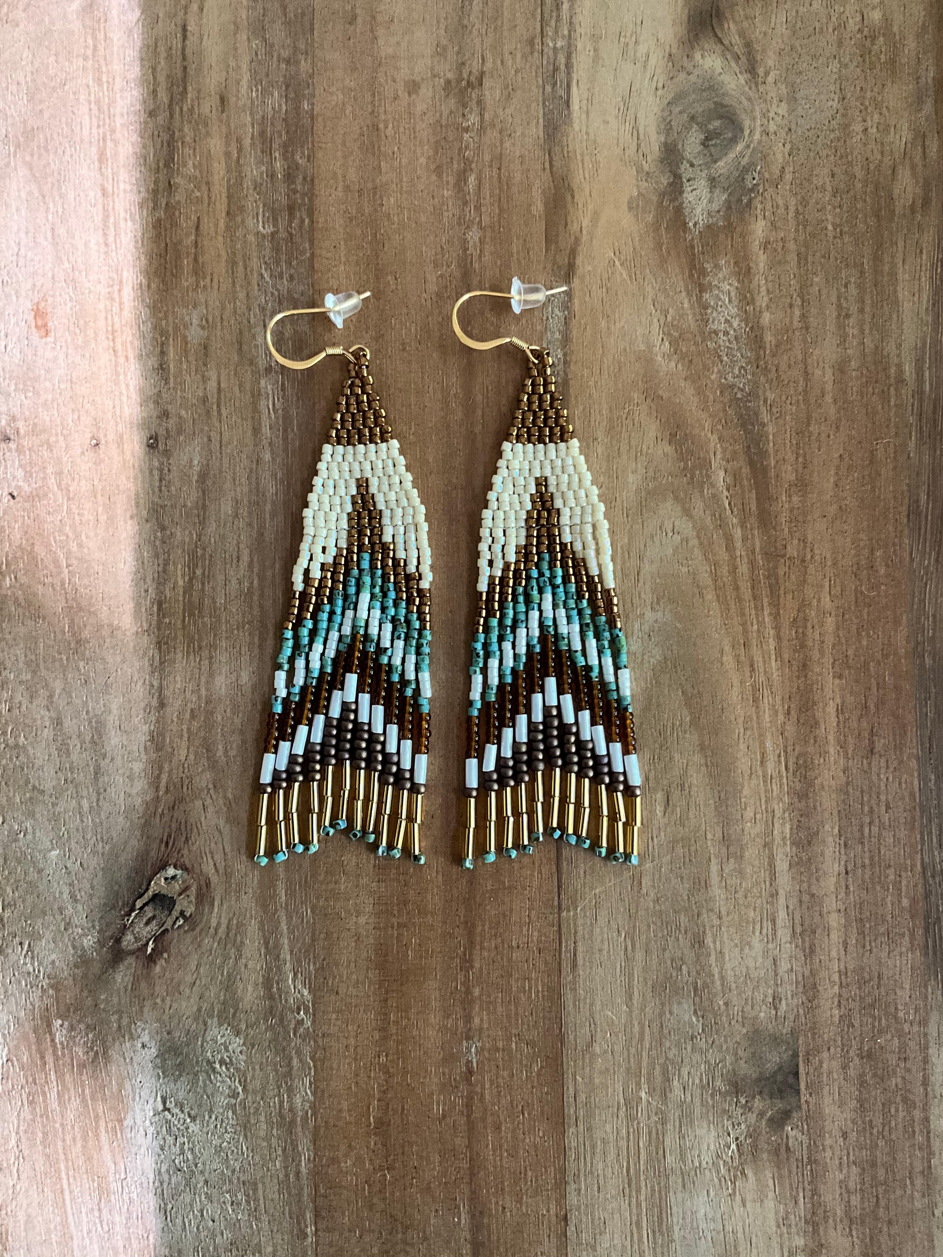 Long Fringe Earrings