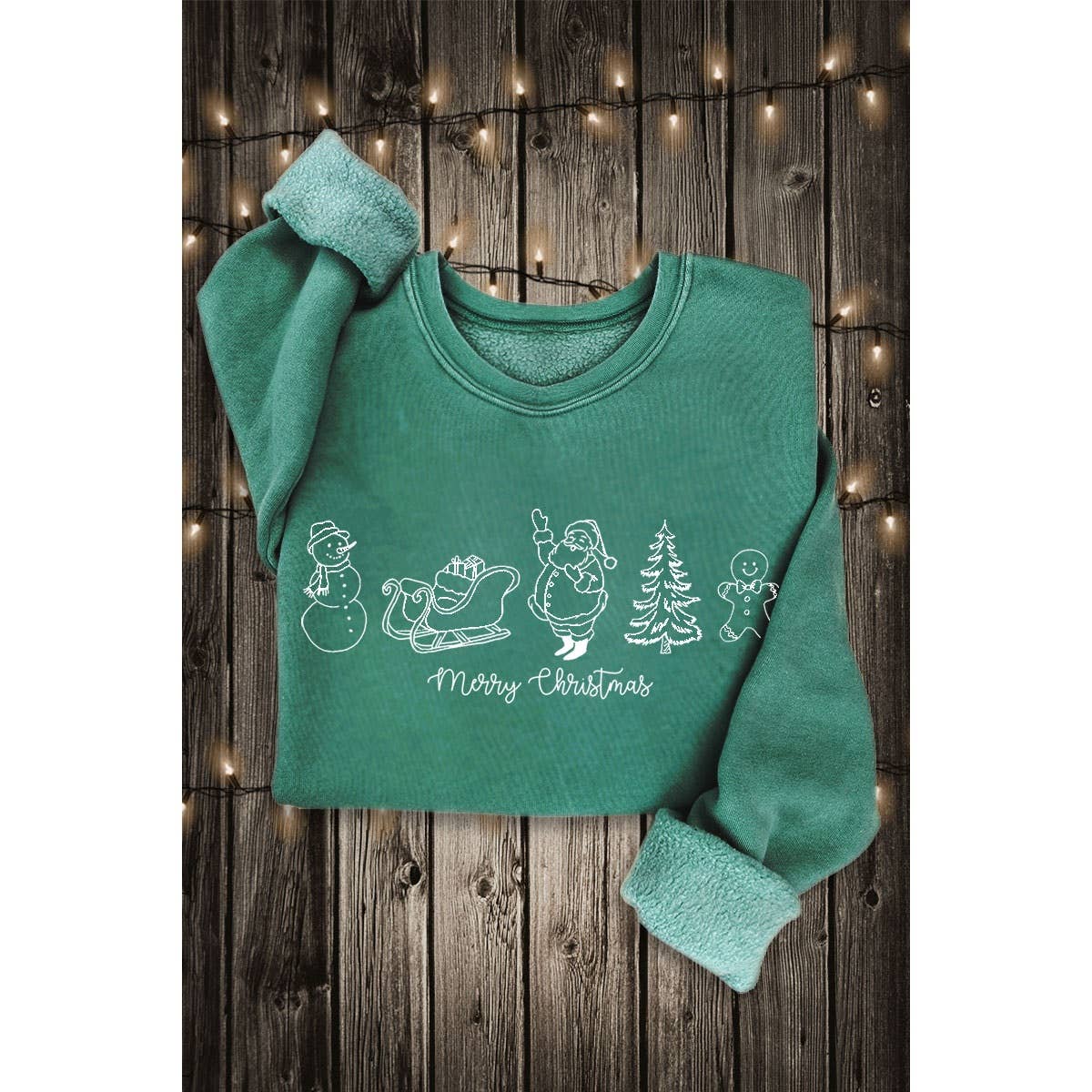 Merry Christmas Mineral Sweatshirt