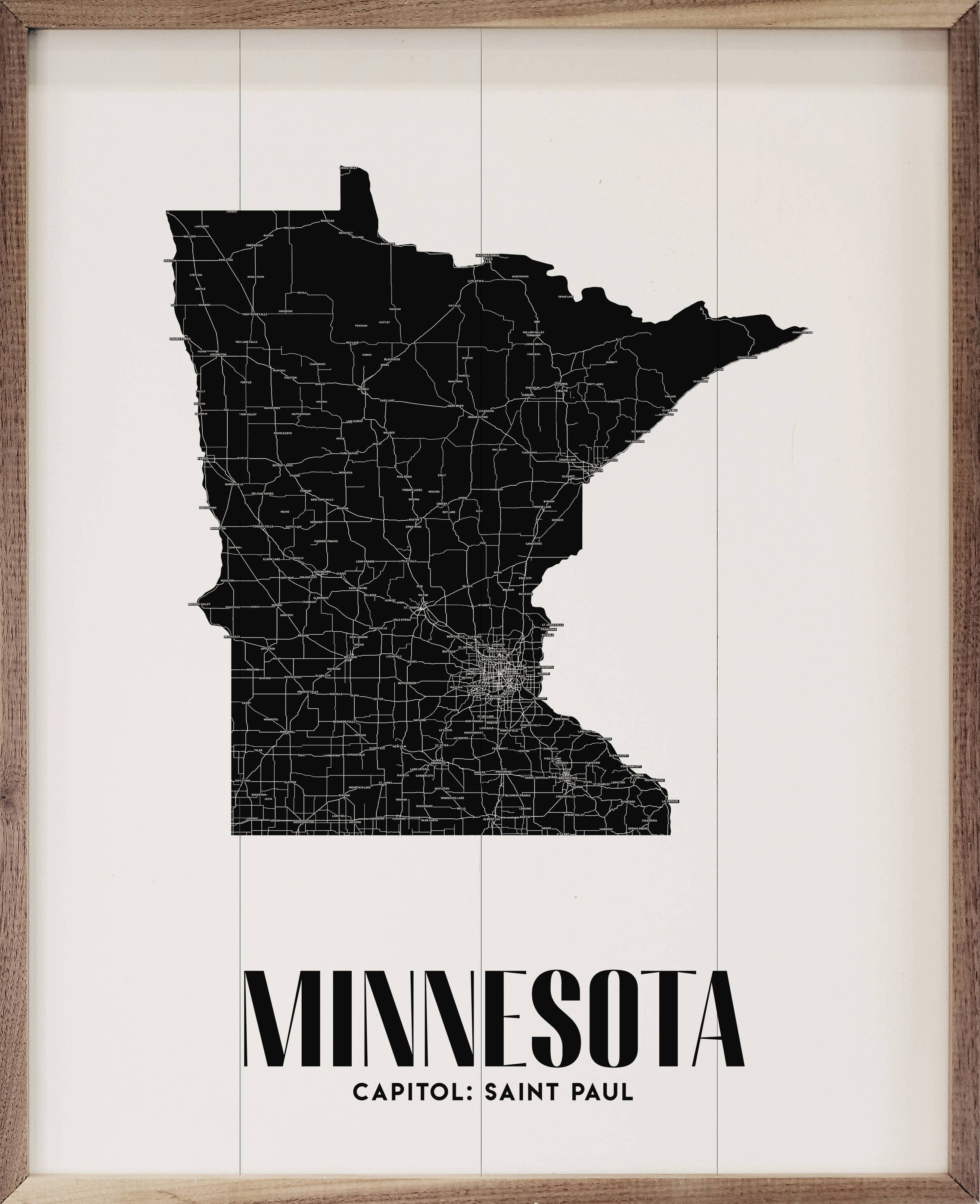 Minnesota State Print
