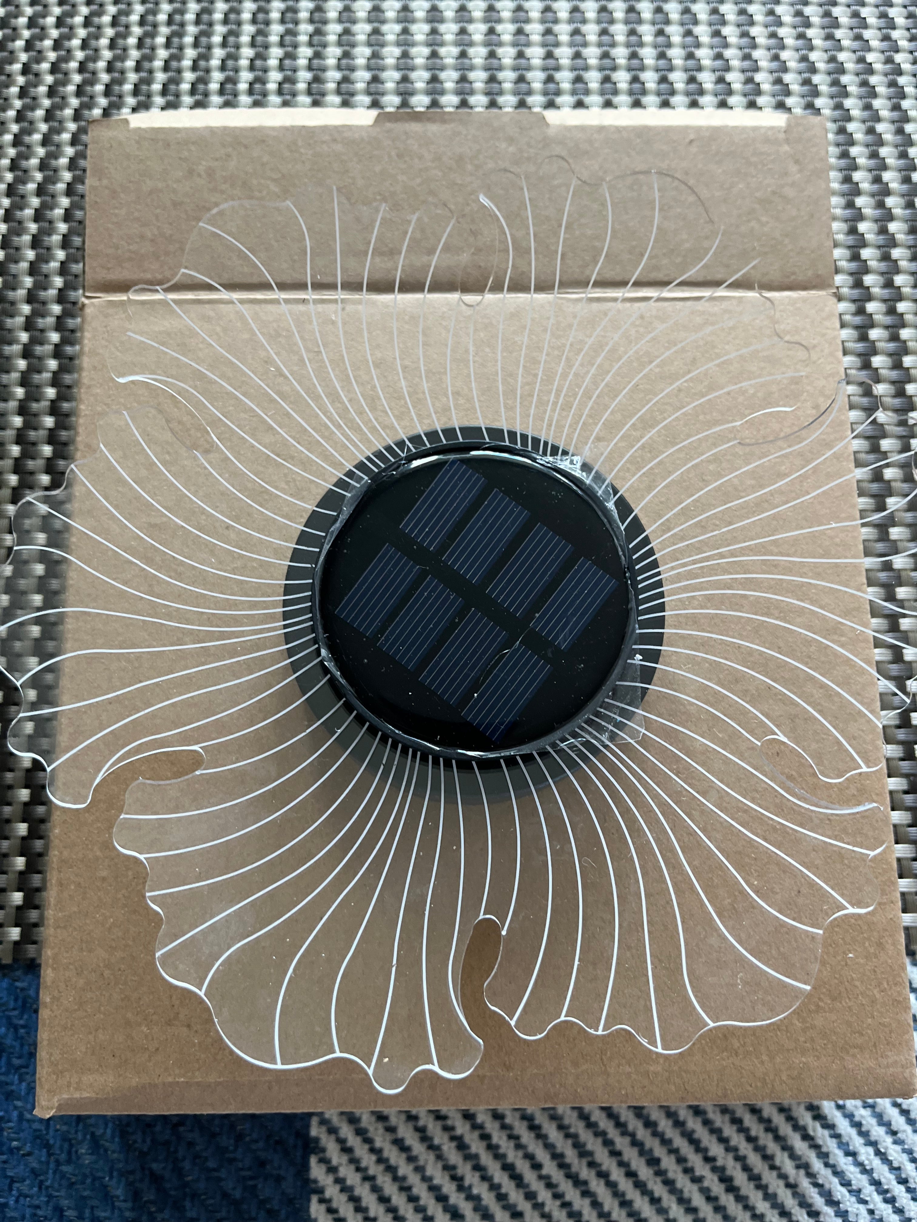 Solar LED Petal Flower