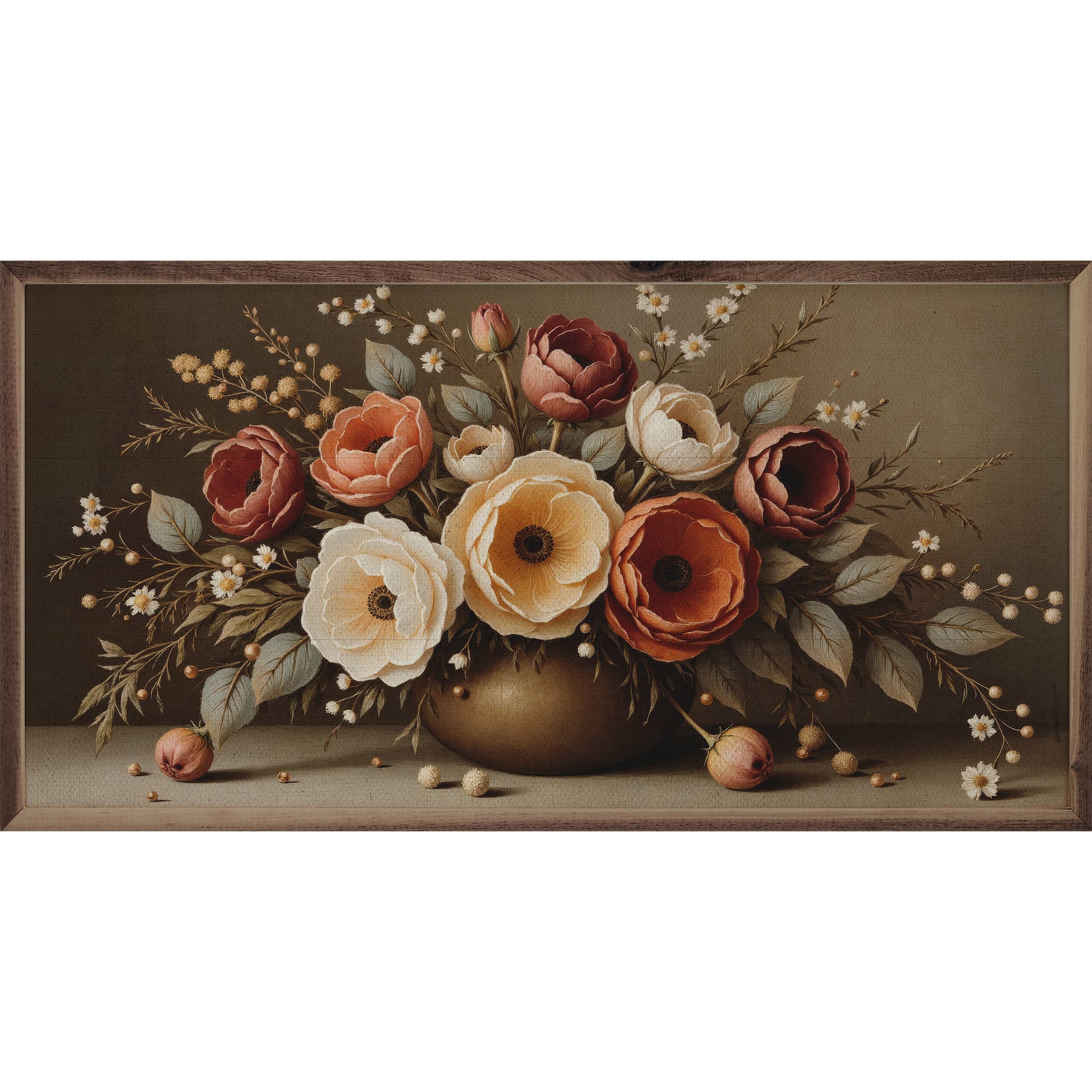 Vintage Bouquet Print