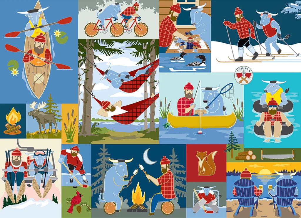 Adventures of Paul & Babe Puzzle