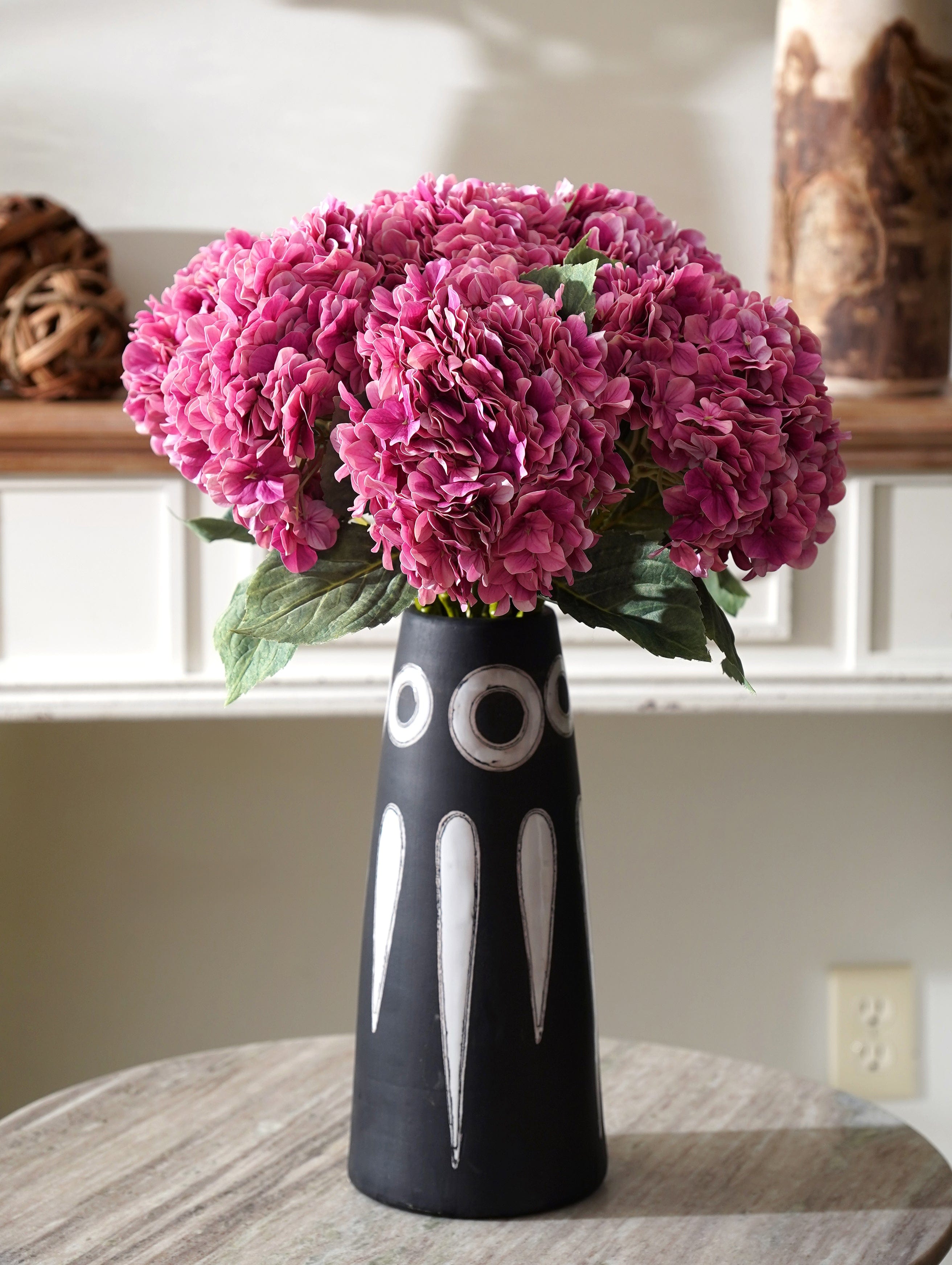 Allegra Real Touch Pink Hydrangea