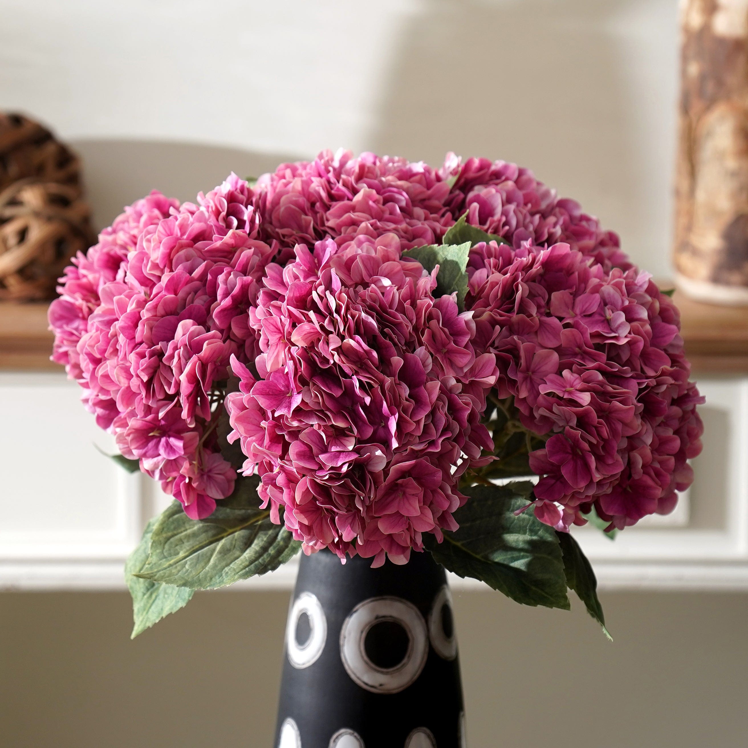Allegra Real Touch Pink Hydrangea