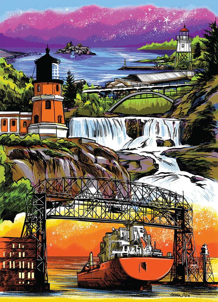 Along the Lake in Duluth Puzzle