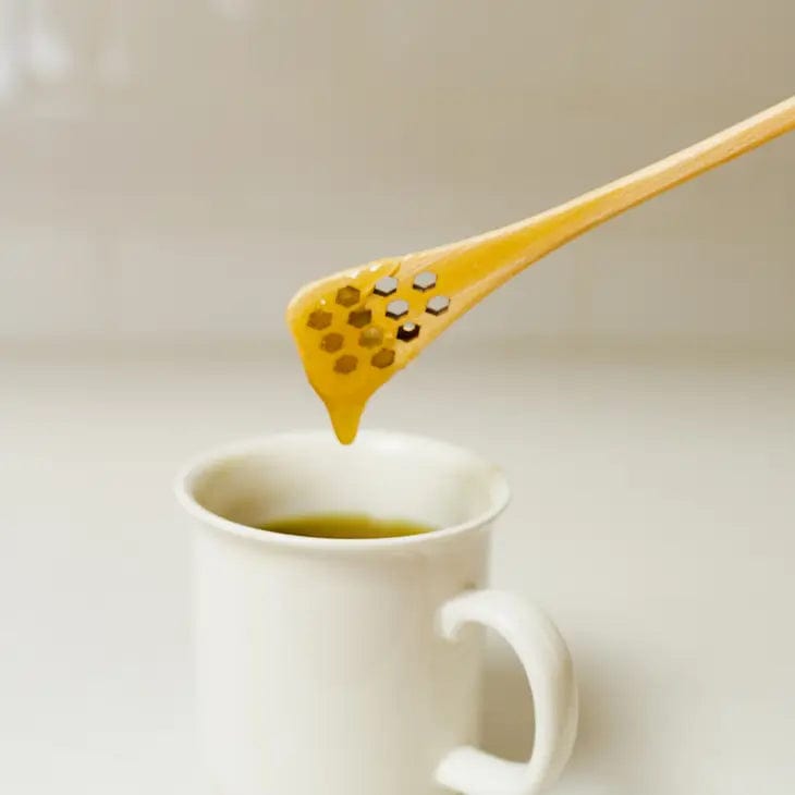LKM #23 (Lori) Honey Spoon Bamboo Honey Dipper Spoon