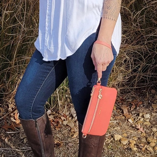 Bella RFID Crossbody Clutch Purse
