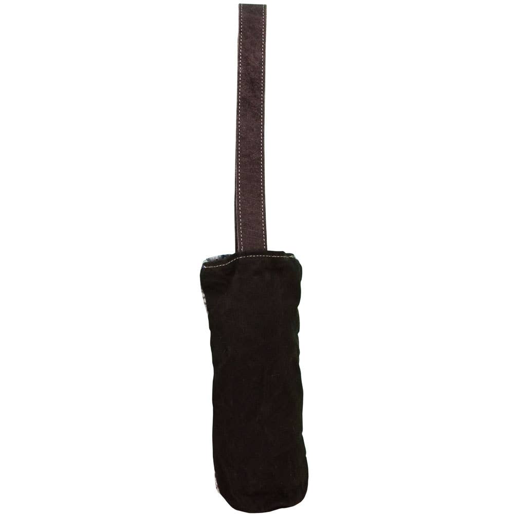 Black & Brown Aztec Wine Bag