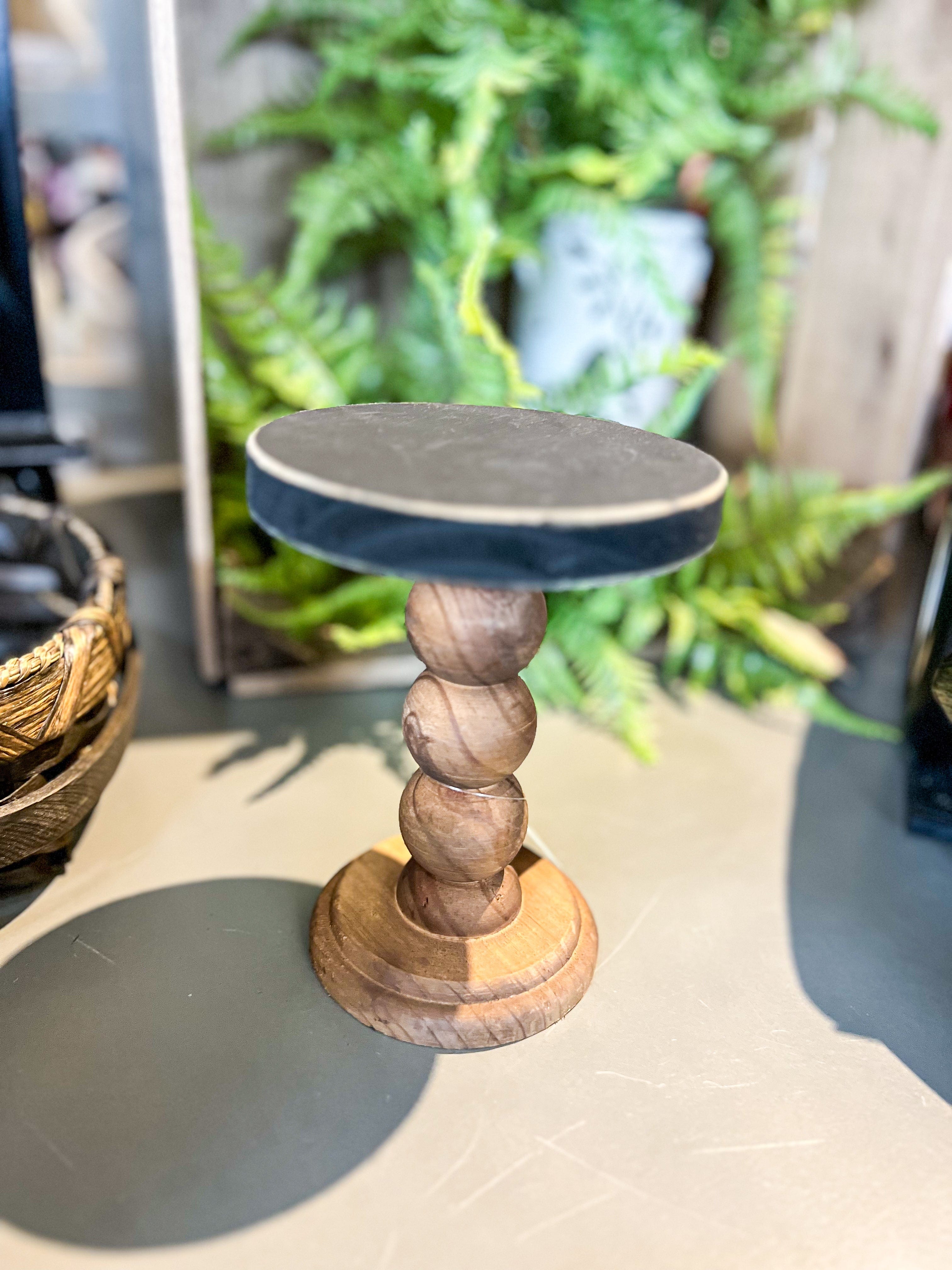 Black Top Mini Wood Risers