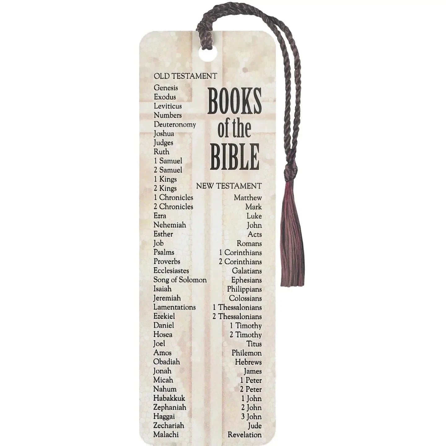 MJJ #8 (Melissa) Bookmark Books of the Bible Bookmark