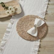 Braided Hyacinth Round Placemat