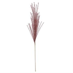 Burgundy Twisted Eyelash Ribbon Stem