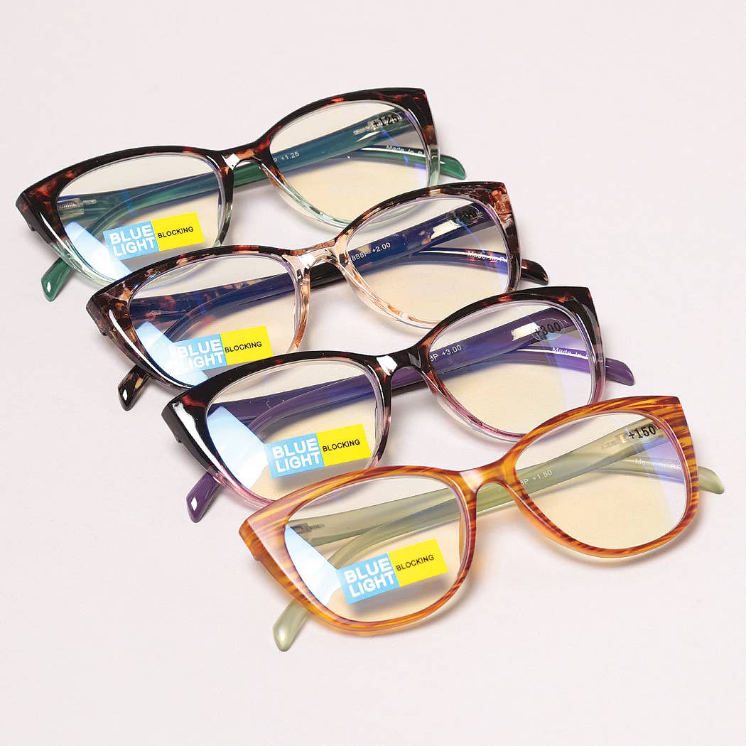 Cateye Blue-Light Reading Glasses