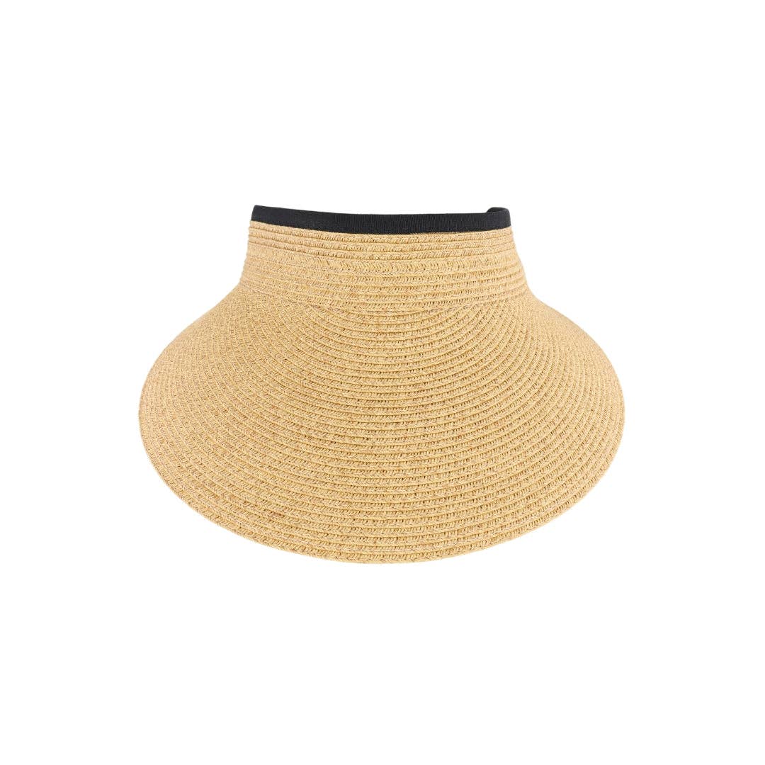 Adjustable Straw C.C Sun Visor