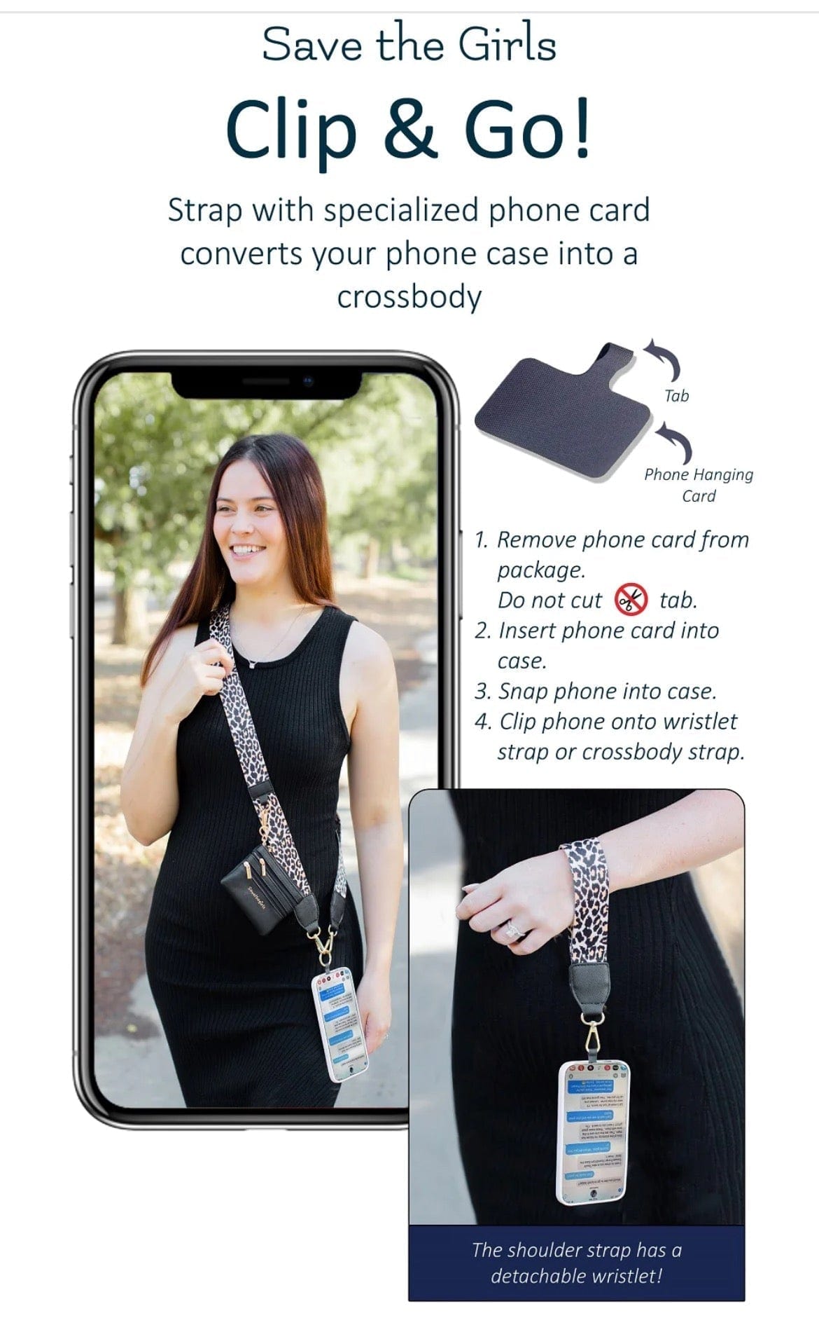 Chevron Collection - Clip & Go Strap w/ Pouch