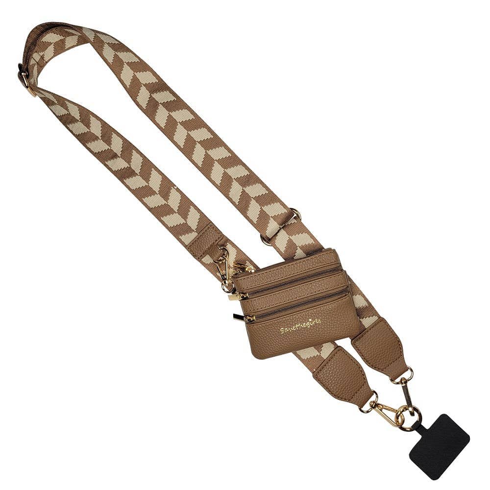 Chevron Collection - Clip & Go Strap w/ Pouch