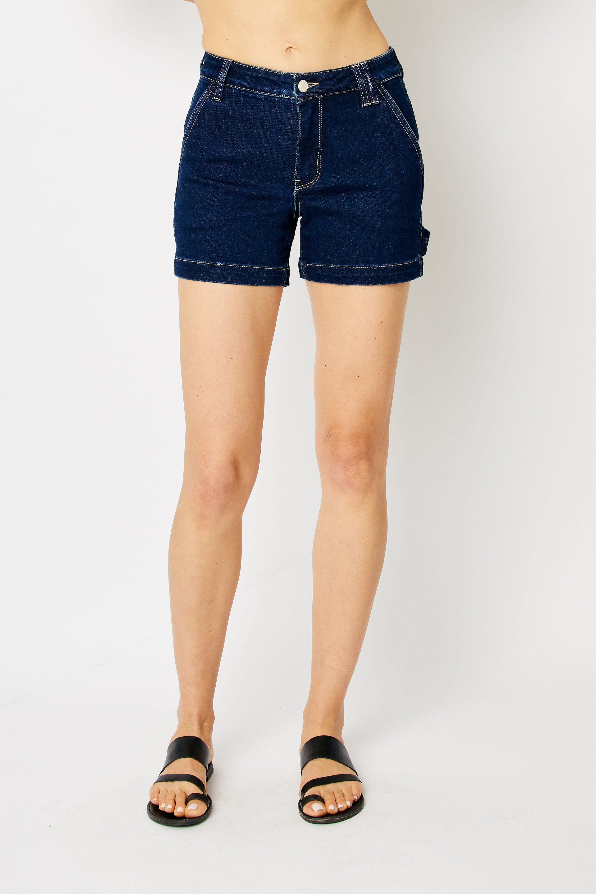 Classic Carpenter Judy Blue Denim Shorts